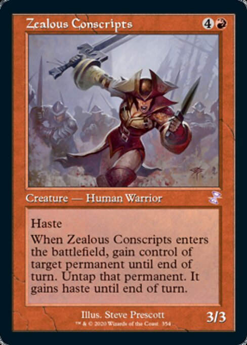 Zealous Conscripts (TSR) (Timeshifted)