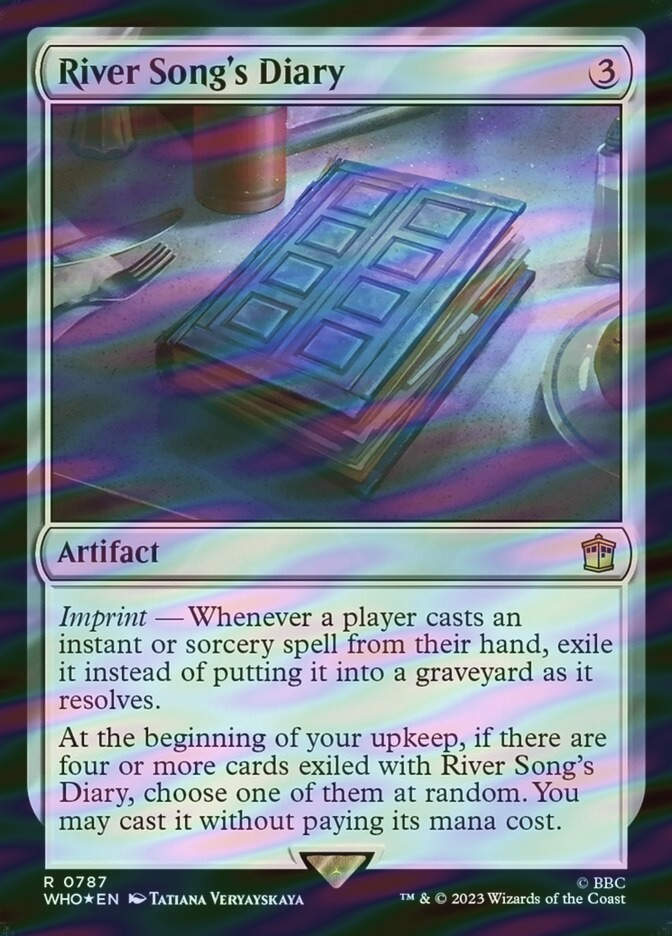 River Song's Diary (WHO) (787) / Surge Foil