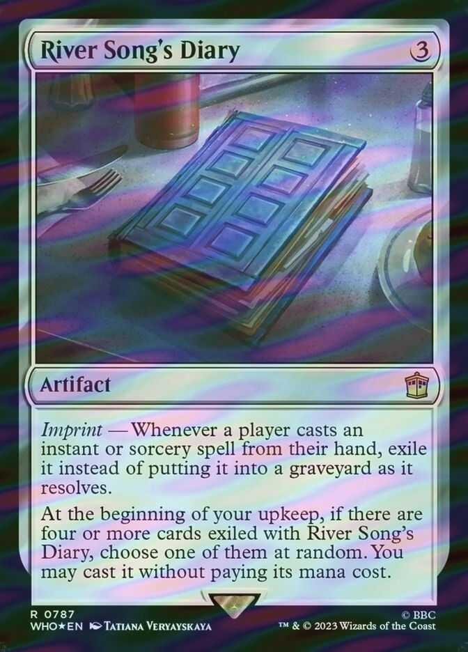 River Song's Diary (WHO) (787) / Surge Foil