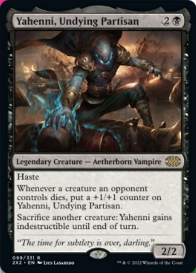Yahenni, Undying Partisan (2X2)