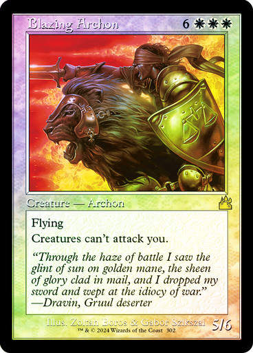 Blazing Archon (rvr) (302) / Retro / Foil