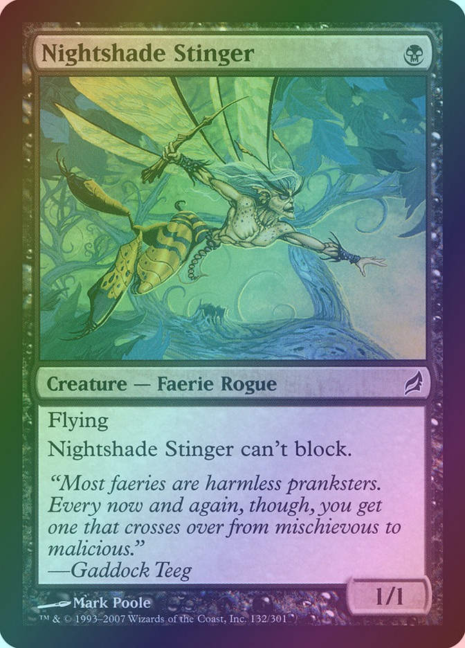 Nightshade Stinger (LRW) (132) / Foil