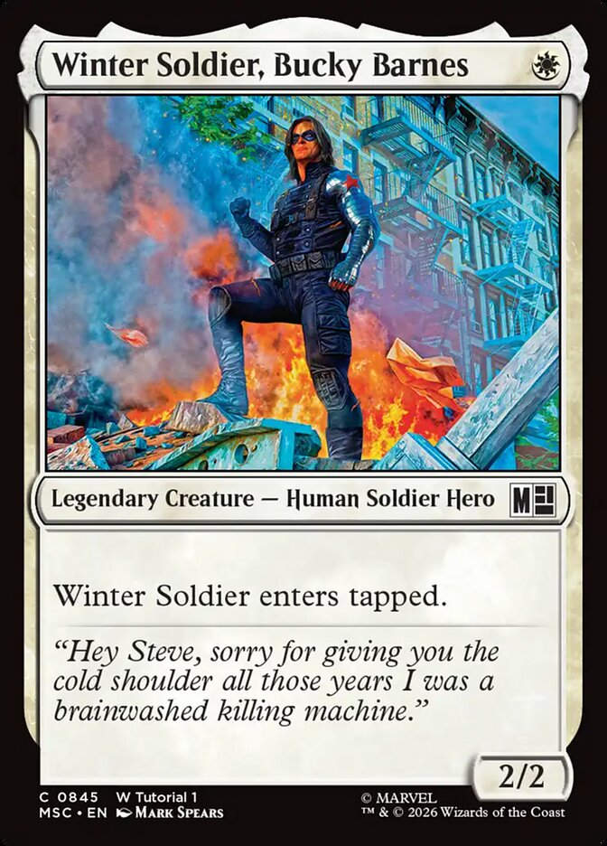 Winter Soldier, Bucky Barnes (MSC) (845)