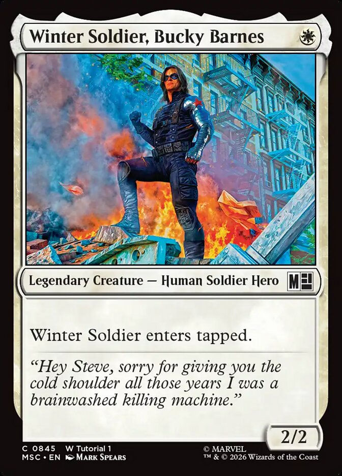 Winter Soldier, Bucky Barnes (MSC) (845)