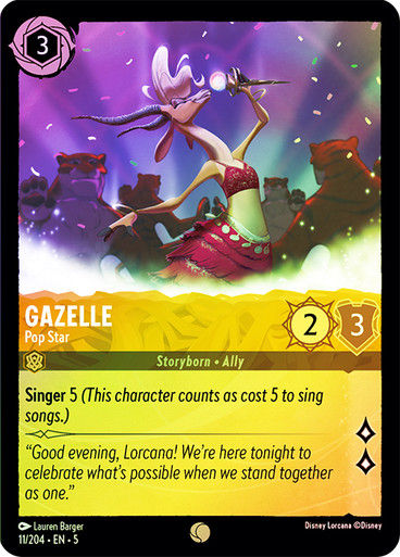 Gazelle - Pop Star (LOR_SHS) / Foil