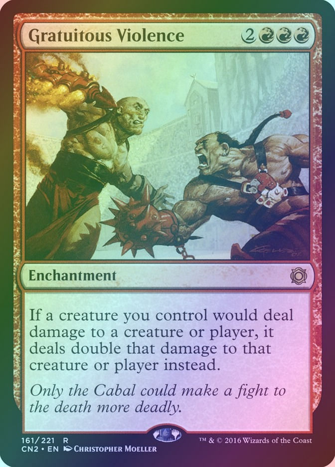 Gratuitous Violence (CN2) (161) / Foil