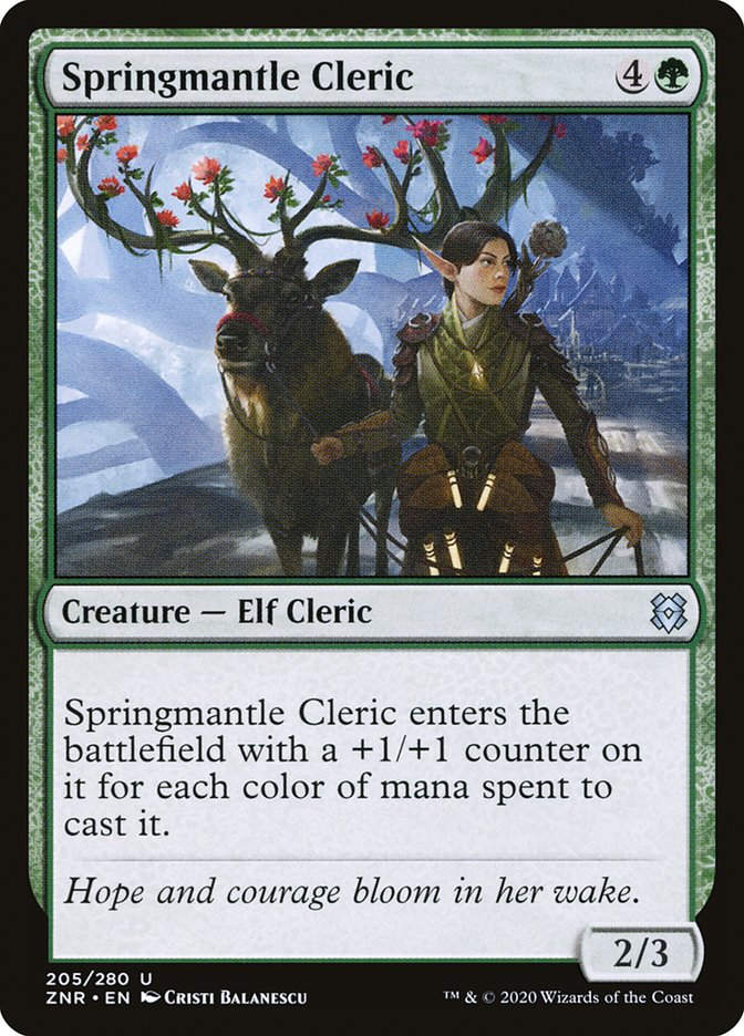 Springmantle Cleric (ZNR) (205)