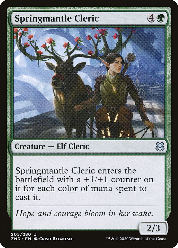 Springmantle Cleric (ZNR) (205)