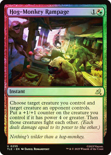 Hog-Monkey Rampage (TLE) (255) / Foil
