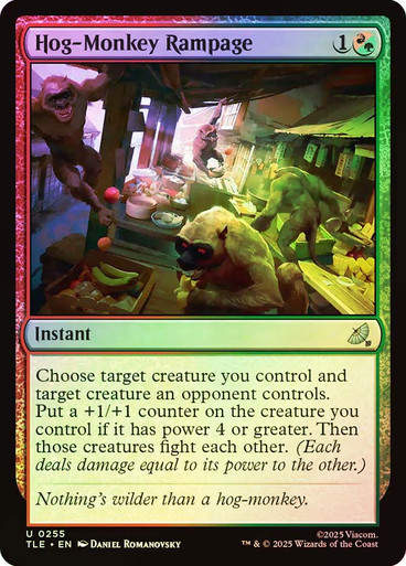 Hog-Monkey Rampage (TLE) (255) / Foil
