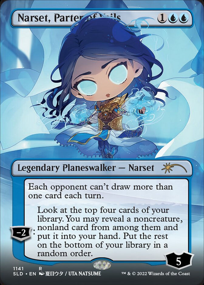 Narset, Parter of Veils (SLD) (1141) / Borderless