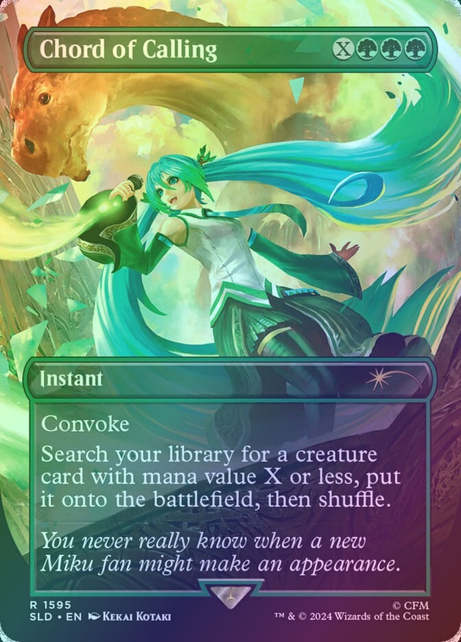 Chord of Calling (SLD) (1595) / Borderless / Foil