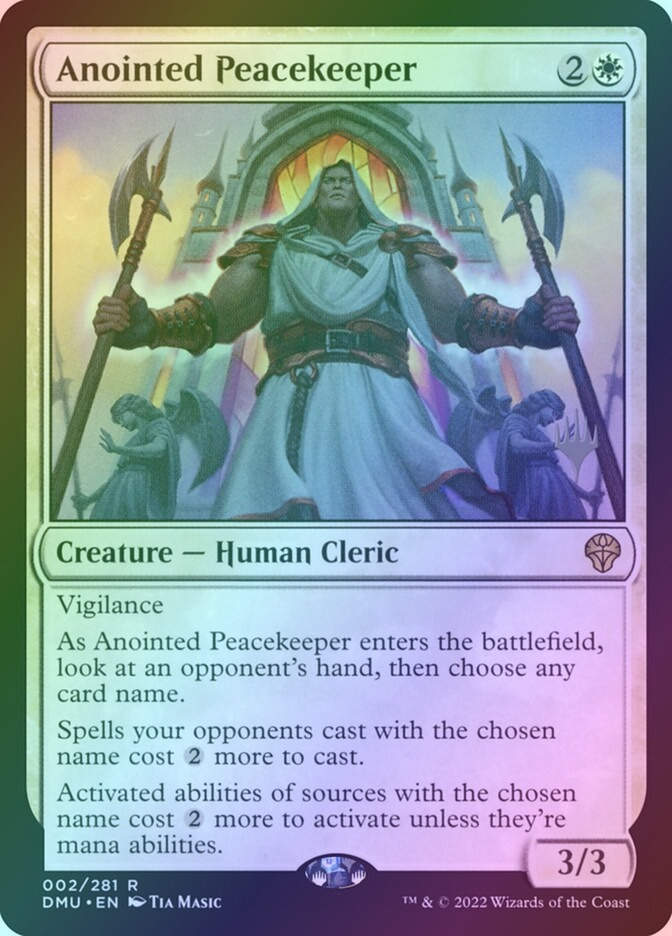 Anointed Peacekeeper (PDMU) (2p) / Foil