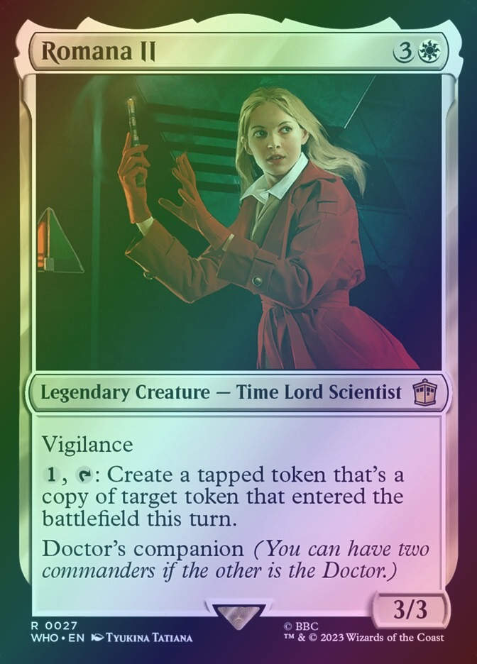 Romana II (WHO) (27) / Foil