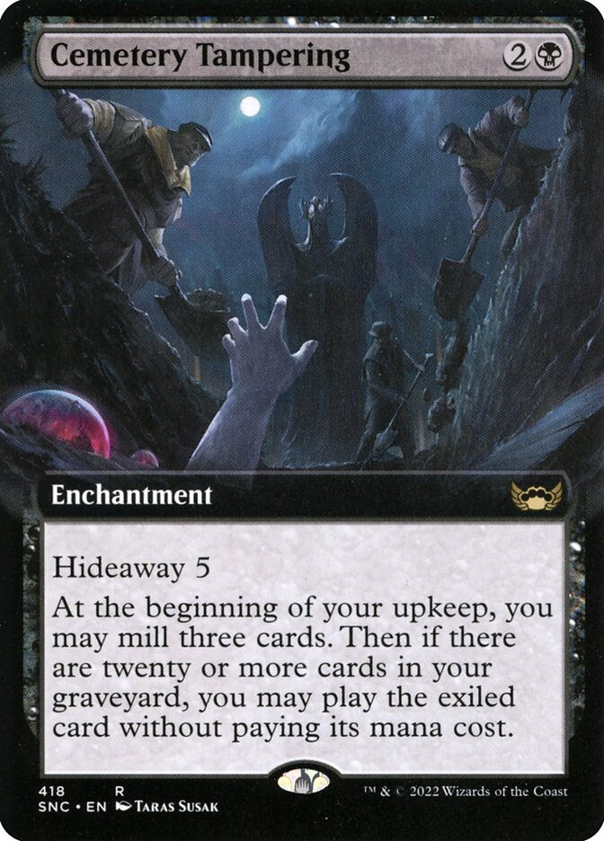 Cemetery Tampering (SNC) (418) / Extended Art