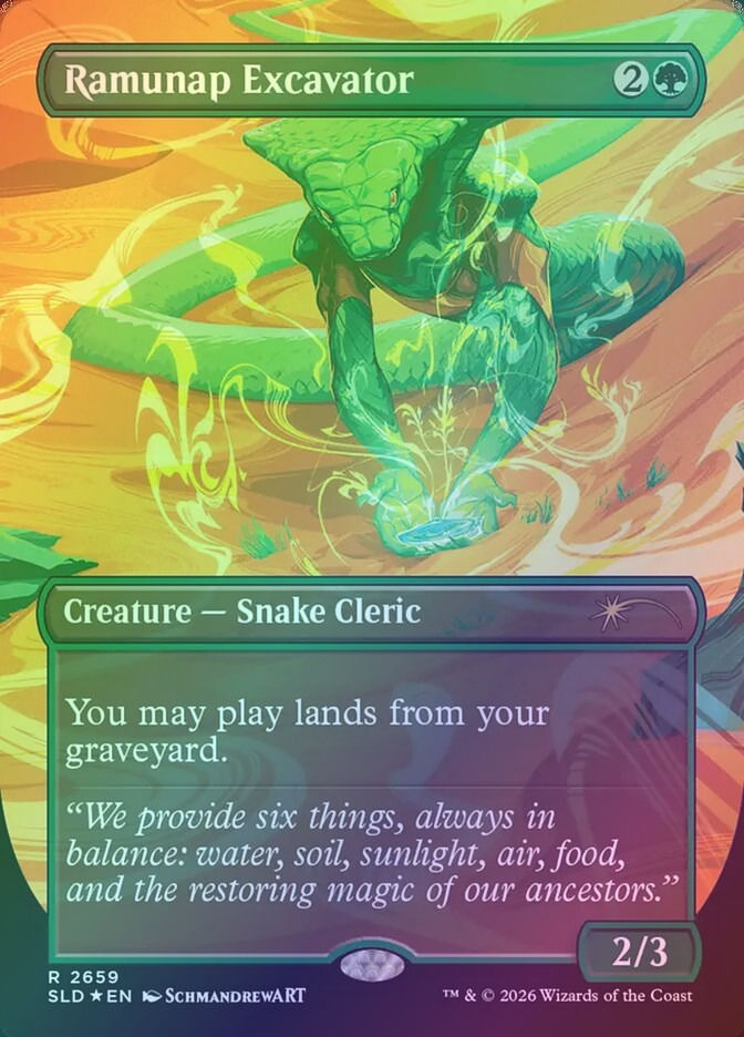 Ramunap Excavator (SLD) (2659) / Borderless / Foil