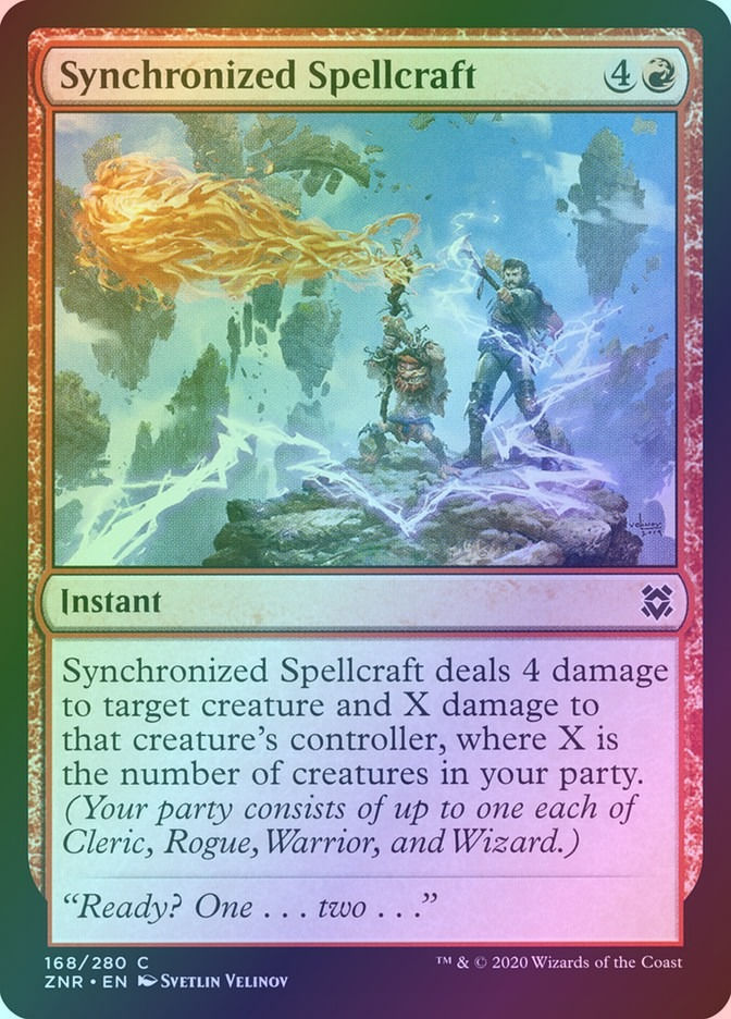 Synchronized Spellcraft (ZNR) (168) / Foil