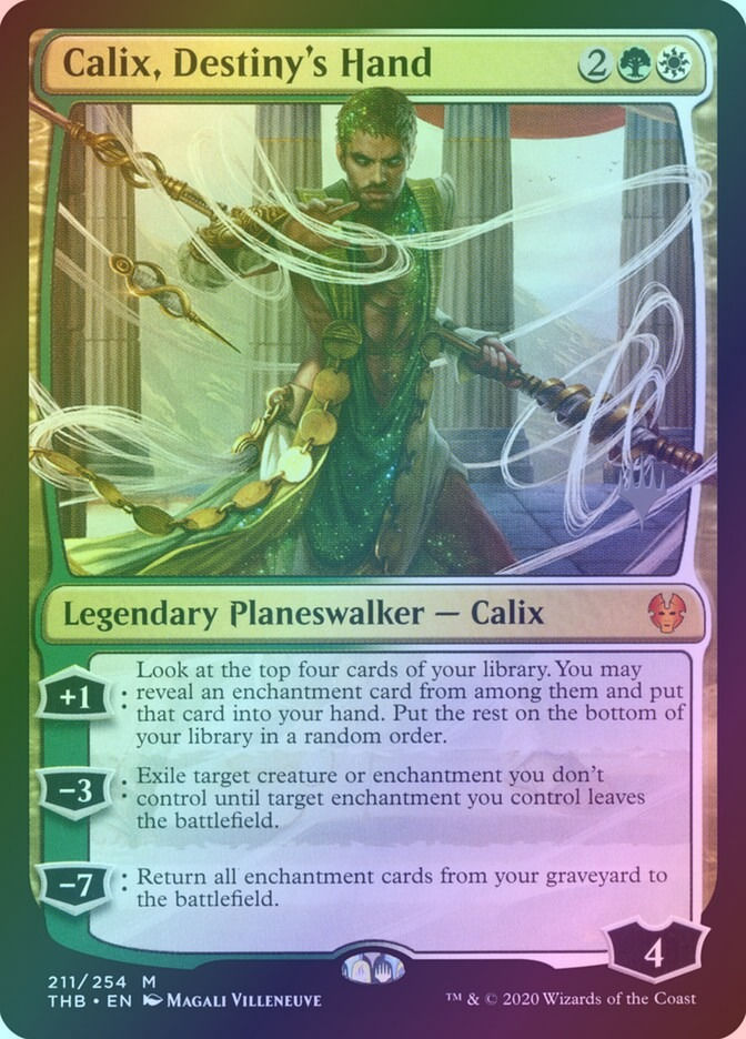 Calix, Destiny's Hand (PTHB) (211p) / Foil