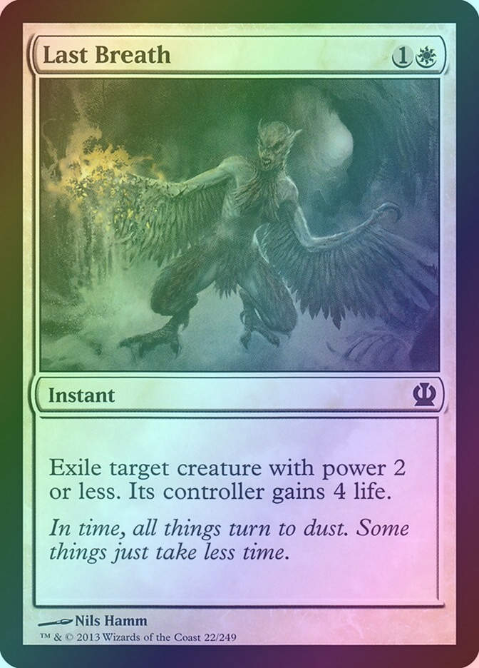 Last Breath (THS) (22) / Foil