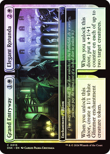 Grand Entryway // Elegant Rotunda (DSK) (15) / Foil