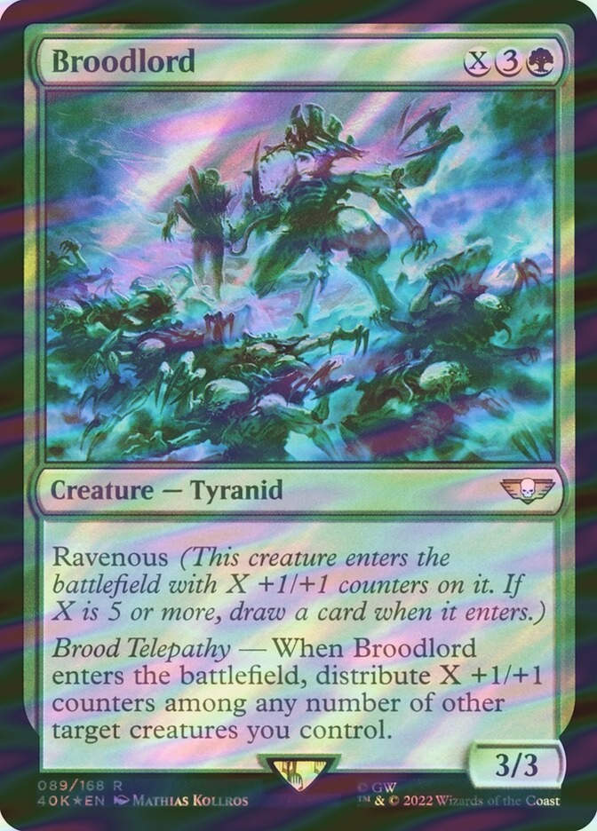 Broodlord (40K) (89★) / Surge Foil