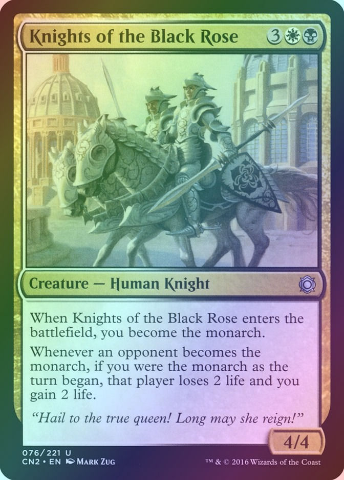 Knights of the Black Rose (CN2) (76) / Foil