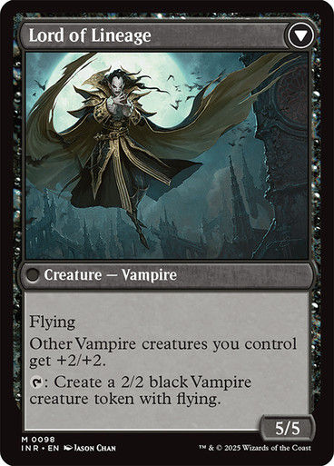 Bloodline Keeper // Lord of Lineage (INR) (98) — cara 2 de 2