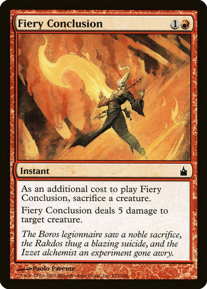 Fiery Conclusion (rav)