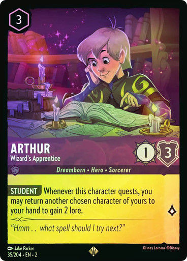 Arthur - Wizard's Apprentice (LOR_ROF)