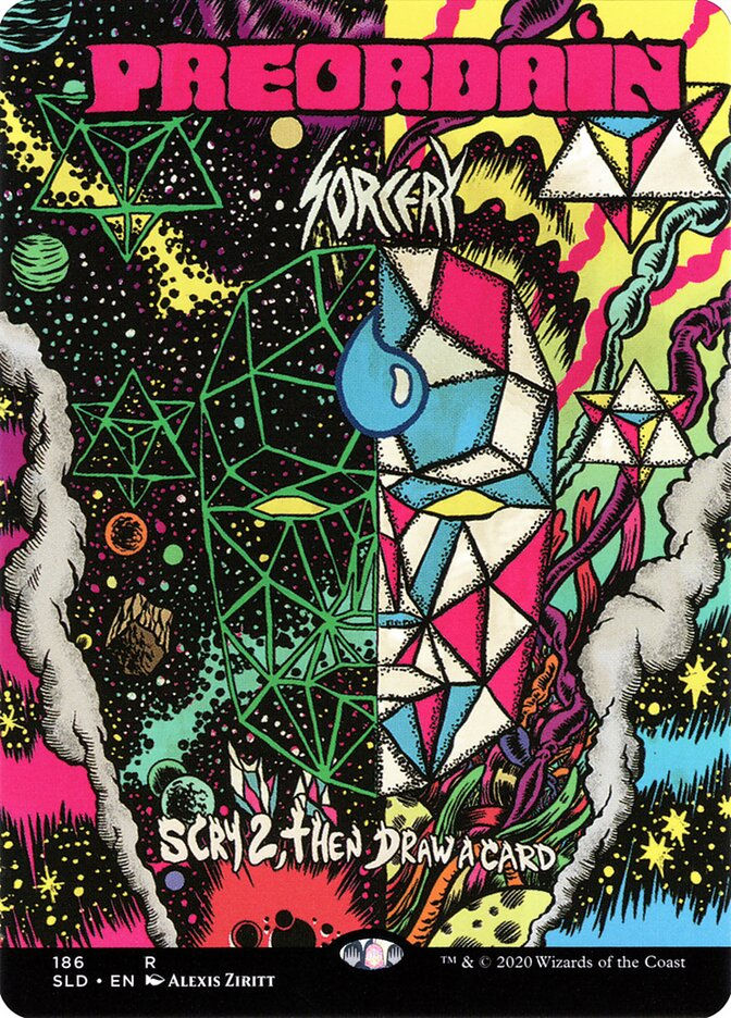 Preordain (SLD) (186) / Borderless