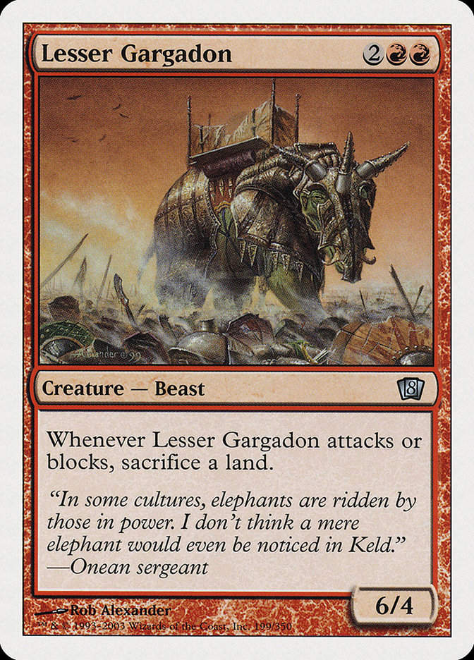 Lesser Gargadon (8ED) (199)