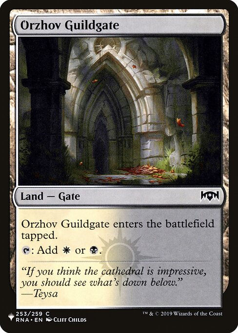 Orzhov Guildgate (PLST) (RNA-253)