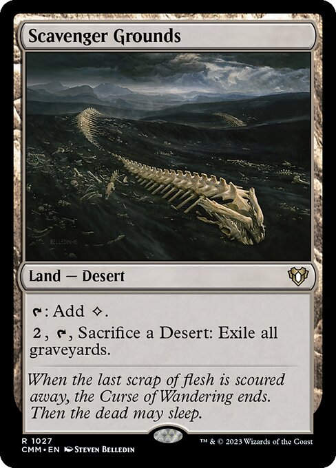 Scavenger Grounds (cmm) (Commander Deck)