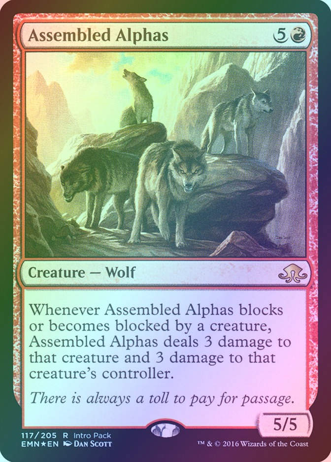Assembled Alphas (PEMN) (117) / Foil