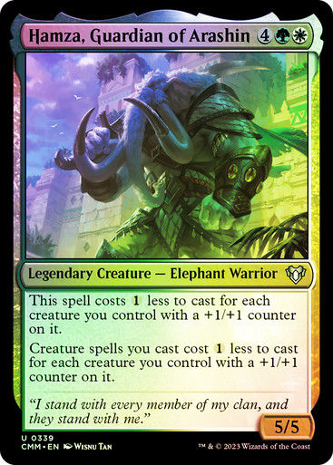 Hamza, Guardian of Arashin (cmm) / Foil