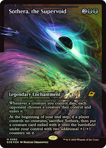 Sothera, the Supervoid (EOE) (360) / Showcase / Foil