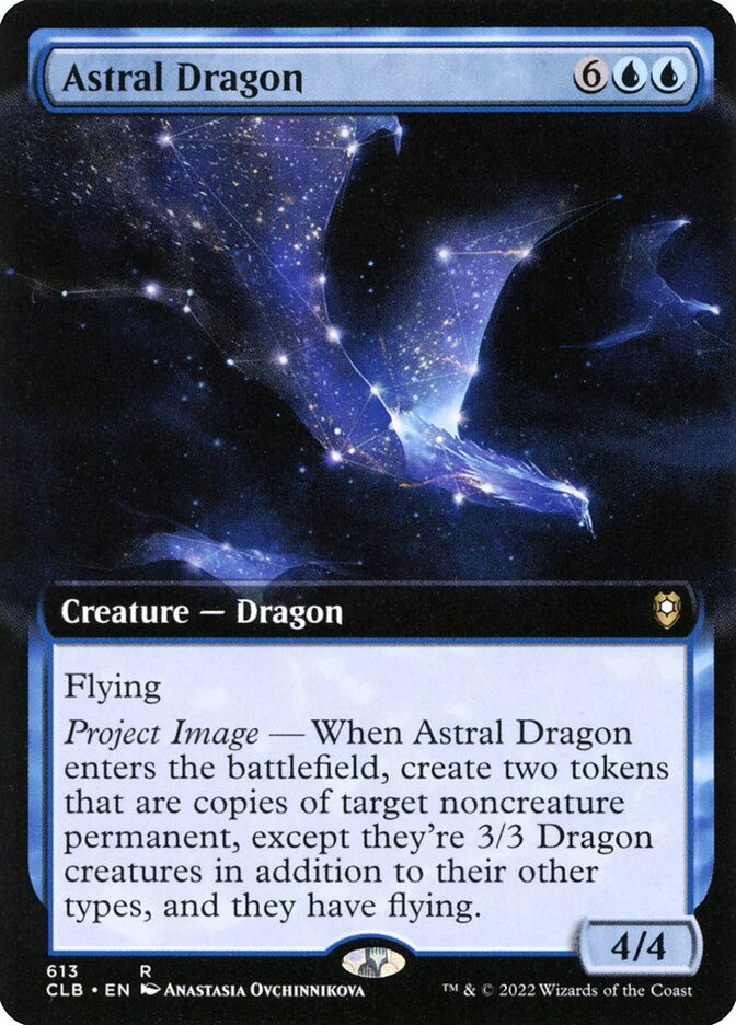 Astral Dragon (CLB) (613) / Extended Art