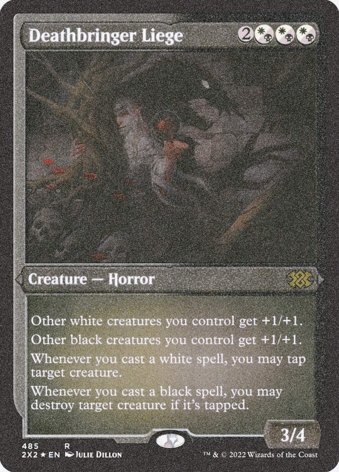 Deathbringer Liege (2X2) (485) / Foil Etched