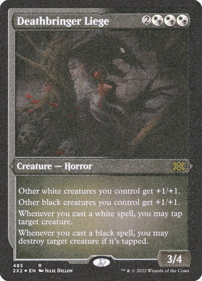 Deathbringer Liege (2X2) (485) / Foil Etched