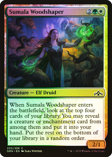 Sumala Woodshaper (GRN) (200) / Foil