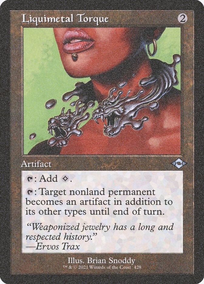 Liquimetal Torque (MH2) (428) / Foil Etched