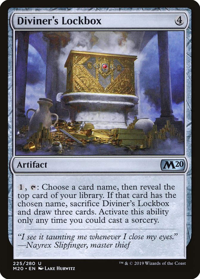 Diviner's Lockbox (M20) (225)