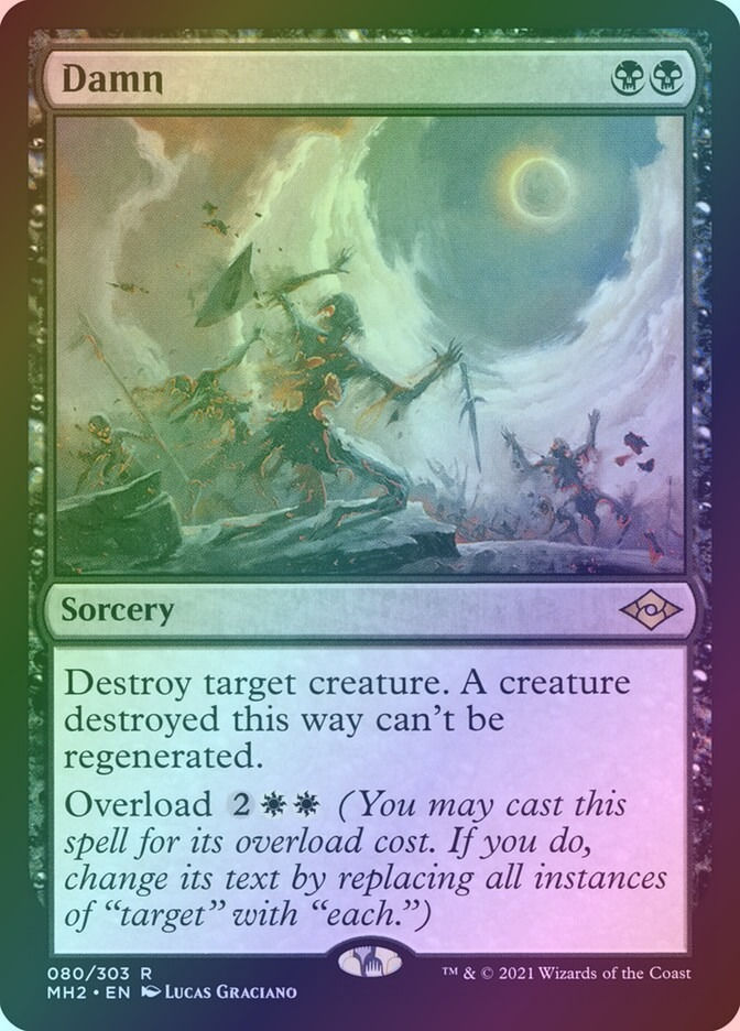 Damn (MH2) (80) / Foil