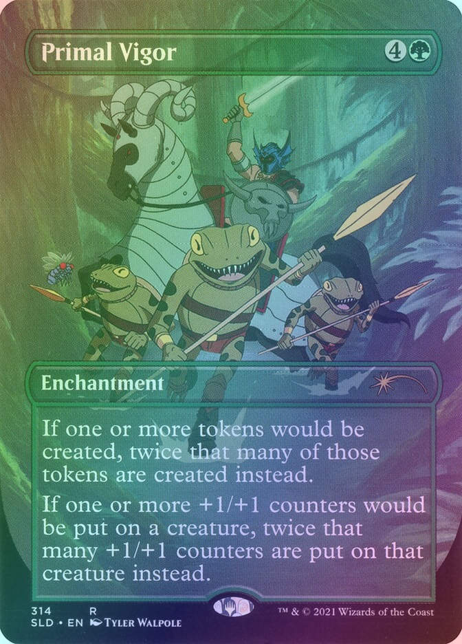 Primal Vigor (SLD) (314) / Borderless / Foil