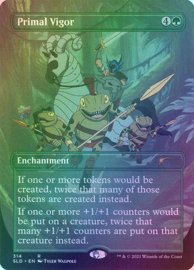 Primal Vigor (SLD) (314) / Borderless / Foil