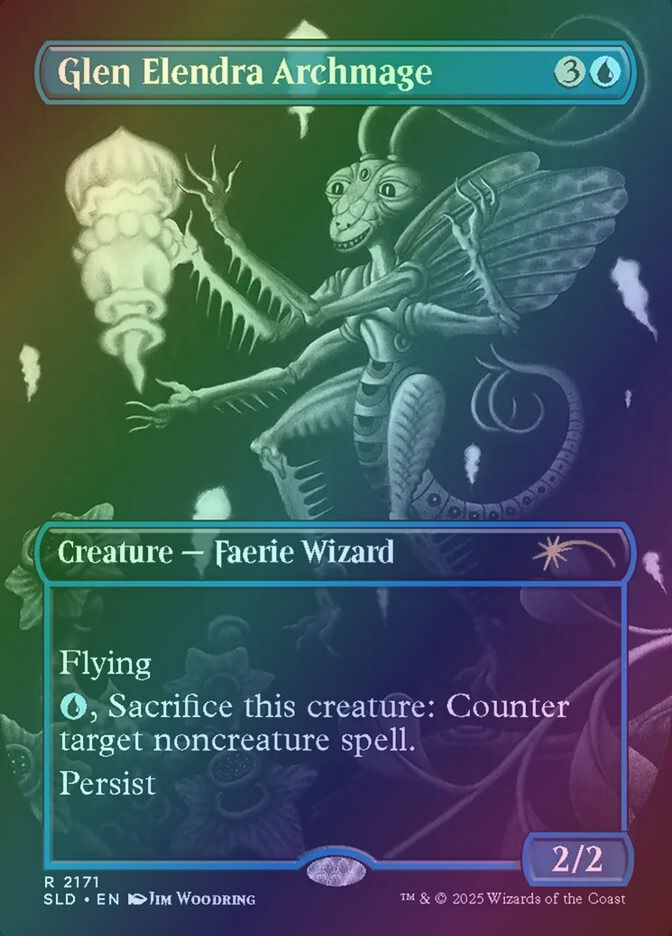 Glen Elendra Archmage (SLD) (2171) / Borderless / Foil
