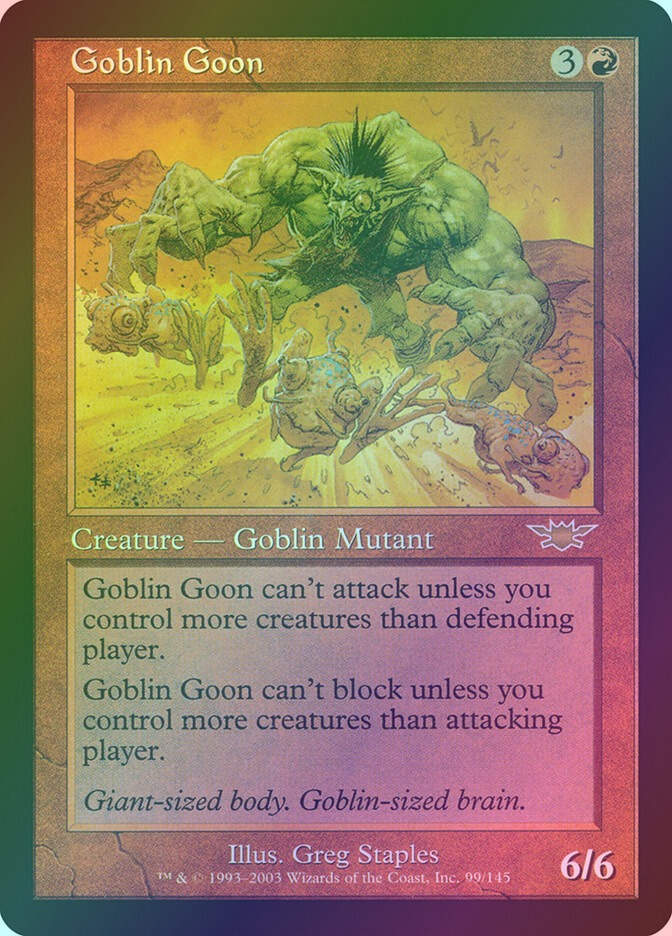 Goblin Goon (LGN) (99) / Foil