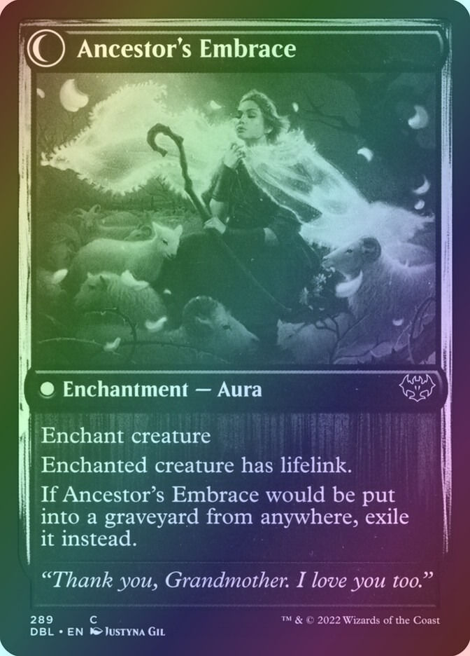 Kindly Ancestor // Ancestor's Embrace (DBL) (289) / Foil — cara 2 de 2
