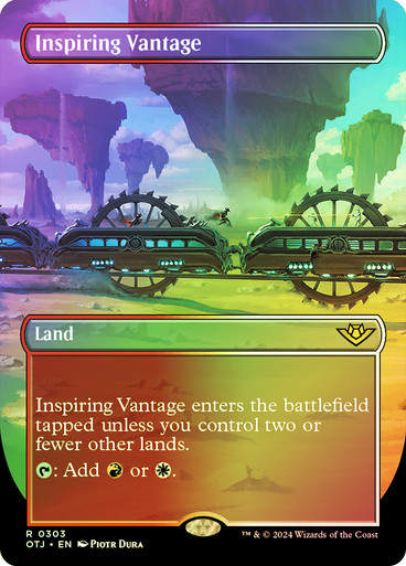 Inspiring Vantage (otj) (303) / Foil Borderless