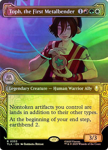 Toph, the First Metalbender (TLA) (353) / Showcase / Foil